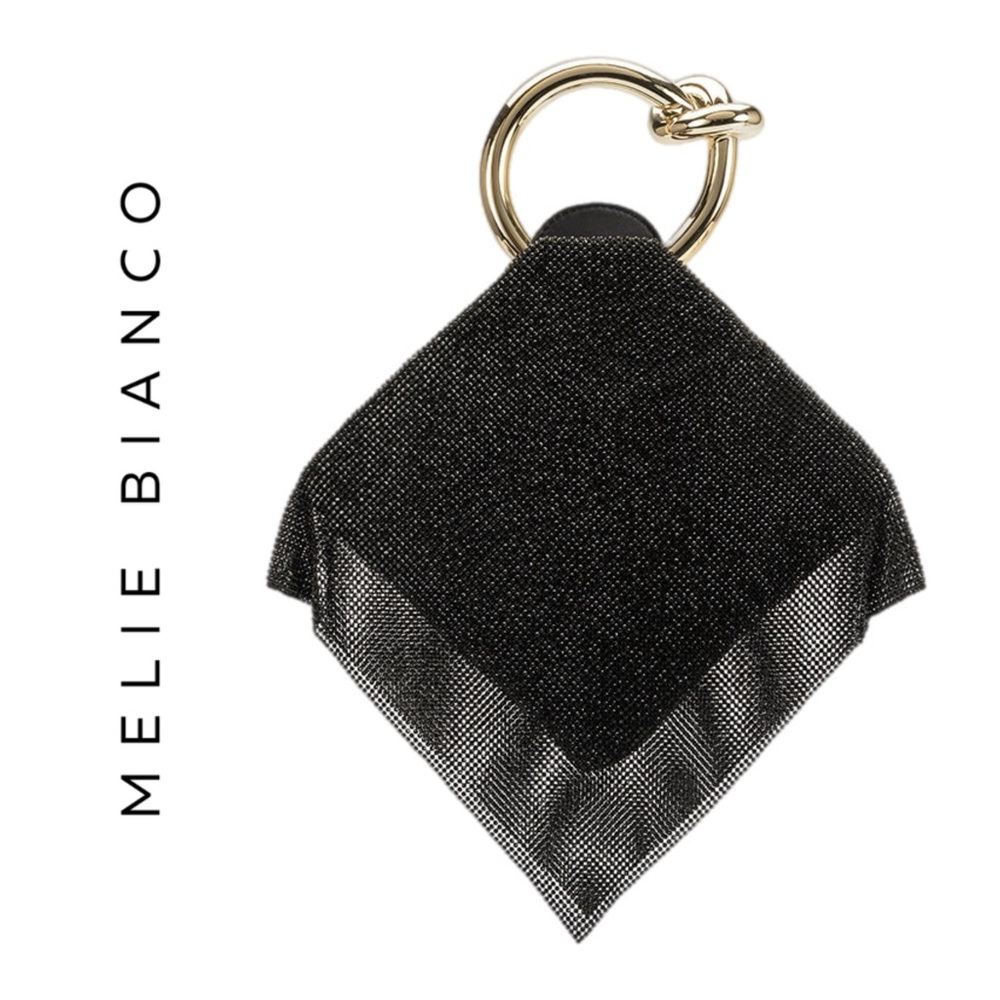 Melie Bianco Raven Clutch